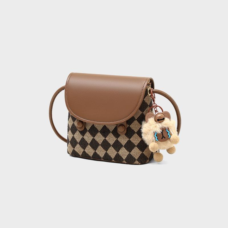 Mobile Phone Bag Women's Autumn/Winter Women's Bag Senior Sense Crossbody Bag Small Bag Single Shoulder Fashion Bucket Bag