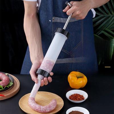 Hand-Push Sausage Stuffer: Household Manual Sausage Maker Tool