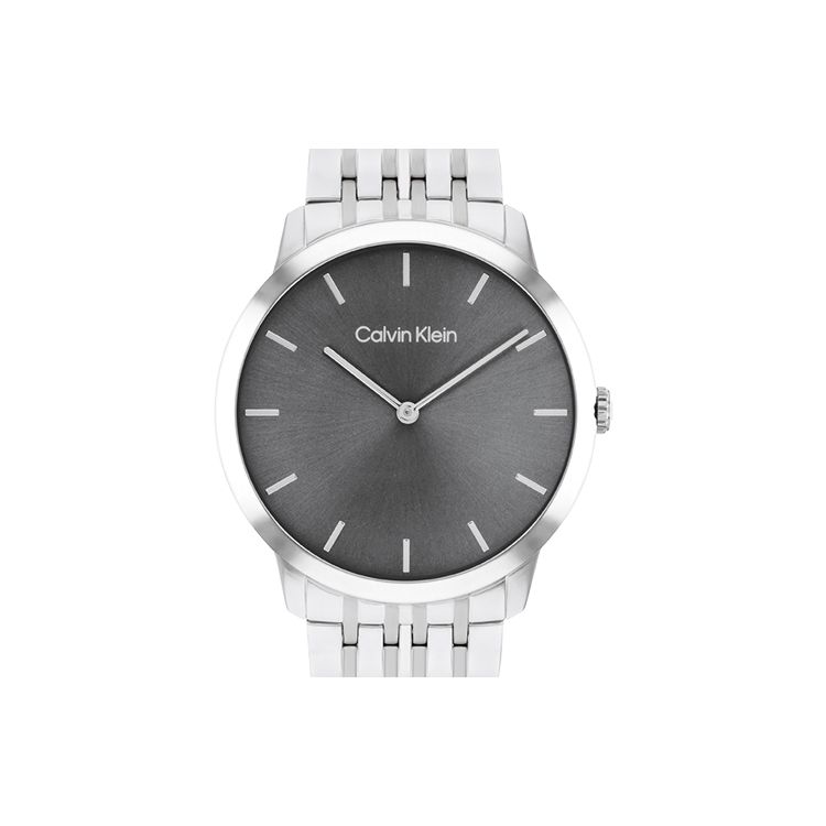 Calvin Klein Quartz Watch Steel Band Gray Dial Men watches 25300006