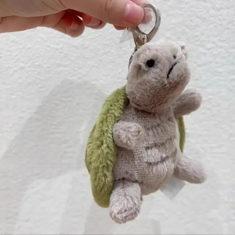 15cm Turtle bag pendant keychain doll cute home decoration cat dog interactive toy pet holiday gift