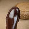Qirui shoes Thick-soled Chelsea boots, leather inside and outside, simple and elegant