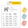 Winter Warm Fleece Dog Clothes with Buckle Fashion Sweet Bear Print Pet Sweater for Cat Puppy Yorkie Teddy Bichon Clothing