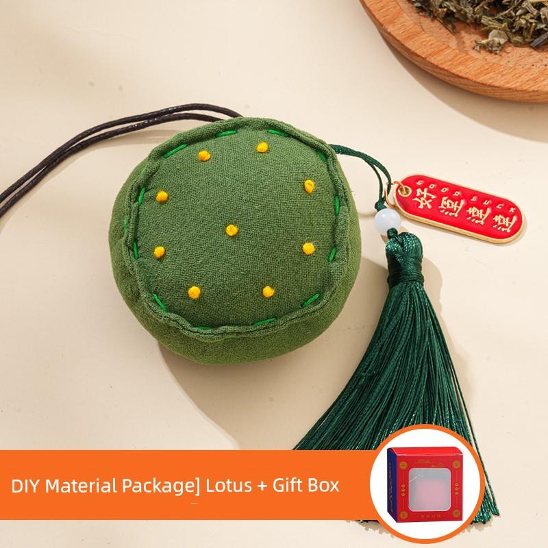 Sachet Perfume Bag Handmade DIY Material Package Persimmon Lucky Persimmon Argy Wormwood Mosquito Repellent Pendant Gift Sachet Dragon Boat Festival