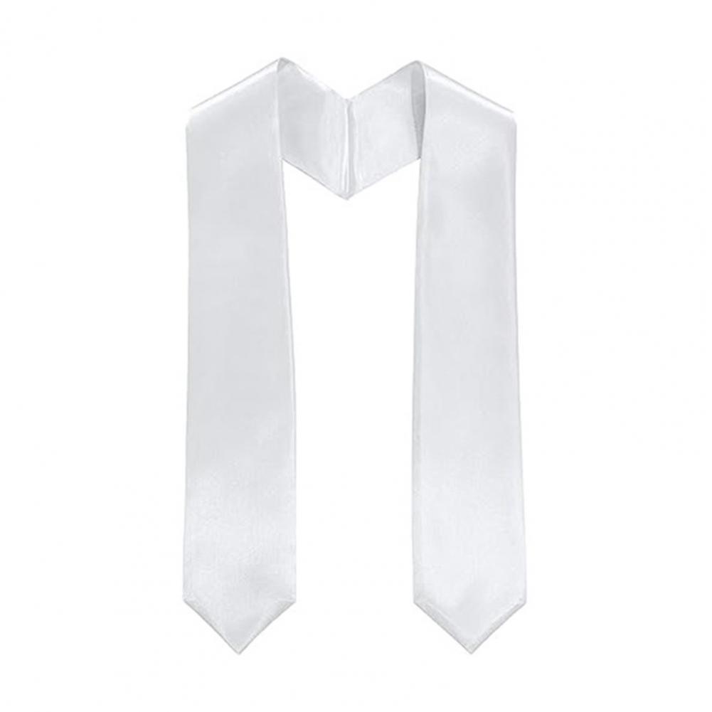 Graduation Durable Unisex Adult Graduation Stole 72 Inch Plain Academic Sash for Class of 2026 Event Accessories Ceremony Attire
