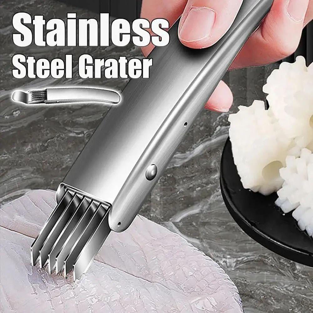 Curved Handle Design Green Onion Cutter 304 Stainless Steel Vegetable Shredder  Food Prep