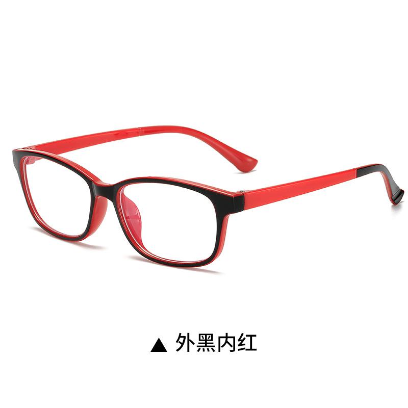 

Анти-синие очки, компьютерные синие блокирующие свет очки, цветная оправа для очков, женские новые стильные антисиние светящиеся плоские линзы красный