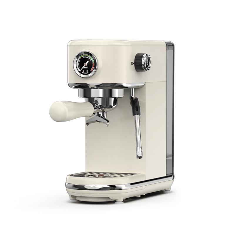 HiBREW H10B Semi-Automatic Coffee Machine with Milk Frother for Home and Office Use