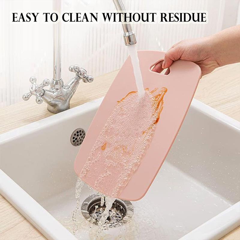 Cutting Boards for Kitchen Plastic Cutting Board Thick Chopping Boards Fruits Chopping Board Double Sided Fruit Cutting Board