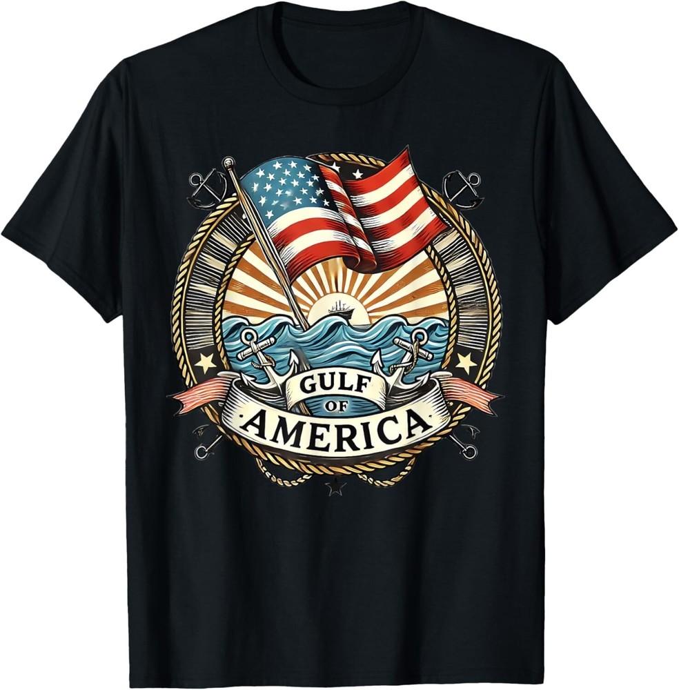 Welcome To America s Gulf USA America Flag T-Shirt unisex T-Shirt Unisex T-Shirt M