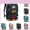 Large Capacity Naruto Backpack With Multicolor Print Design