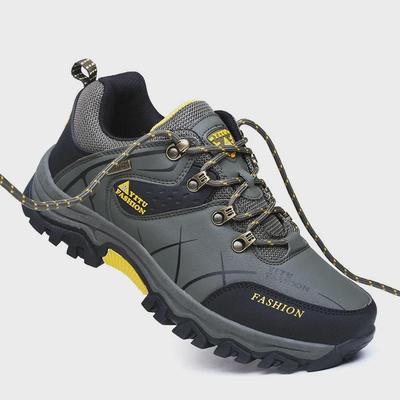 Men's Large Size 47 Spring Hiking Shoes - Low-Top, Non-Slip, Outdoor Sports Casual Footwear