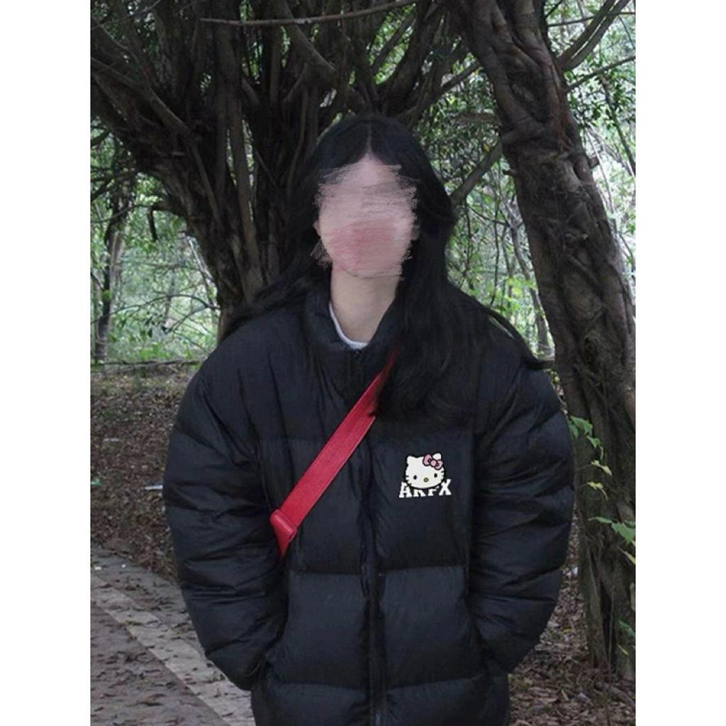 2025 Winter Korean Style Women's Padded Stand-up Collar Jacket - Trendy, Cozy, Thickened Cotton.