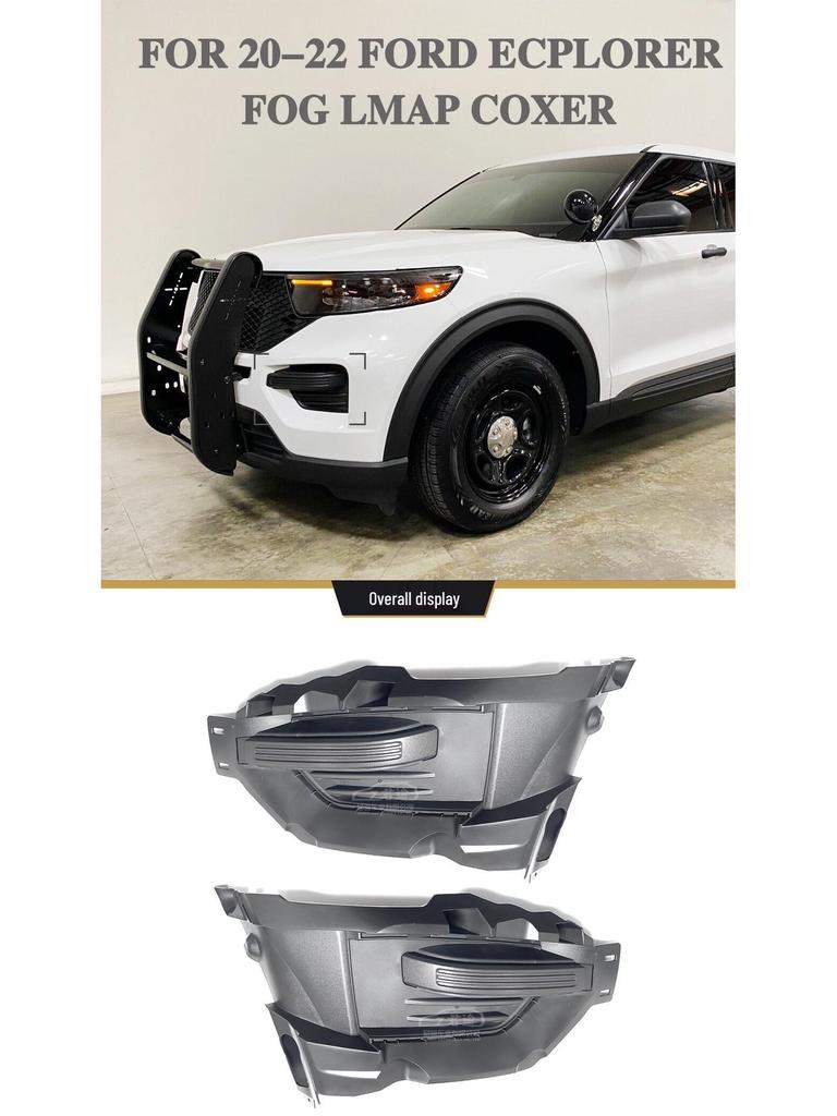 Suitable Fog Light Frame for 2020-2023 Ford Explorer (US Version) - Part Number LB5Z15A246AA