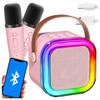 [PACZA] Karaoke Set for Kids 2x Microphone + BLUETOOTH Speaker Z3345R