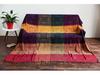 Nepal Style Chenille Yarn Woven Blanket: Multi-Functional Sofa Throw, Shawl, or Table Mat