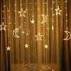 Moon Star Lights LED Light String Christmas Lights Decoration Holiday Lights Curtain Lights Wedding Neon Lights Fairy Lights