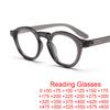 TR90 Anti Blue Light Reading Glasses Men High End Retro Round Eyeglasses Eye Protection Decorative Antifatigue Computer Eyewear
