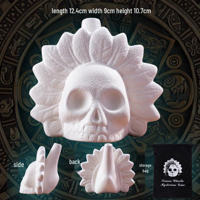 

Ацтекский свисток: Символ майя Снятие стресса и Реквизит для дома с привидениями