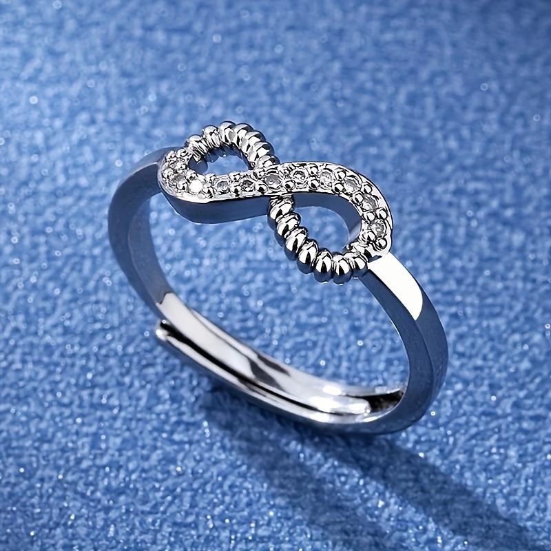 1 ks Stříbrná barva Summer Beach Toe Ring Love Endless Nastavitelný Toe Ring pro ženy Foot Ring Dámský Bohemian Beach Jewelry