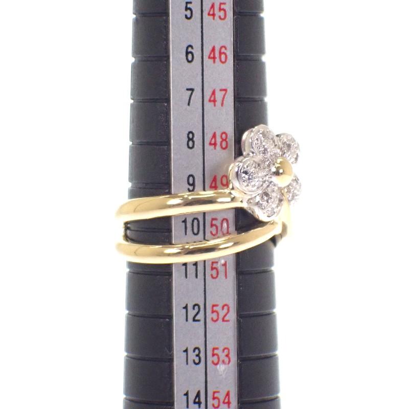 Ponte Vecchio  #10(JP Size) ring K18 yellow gold/K18 white gold Women