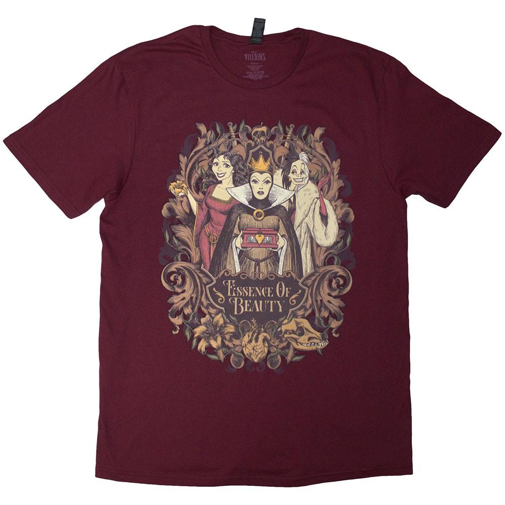Unisex TShirt Essence Of Beauty (Maroon Red) (Small) S