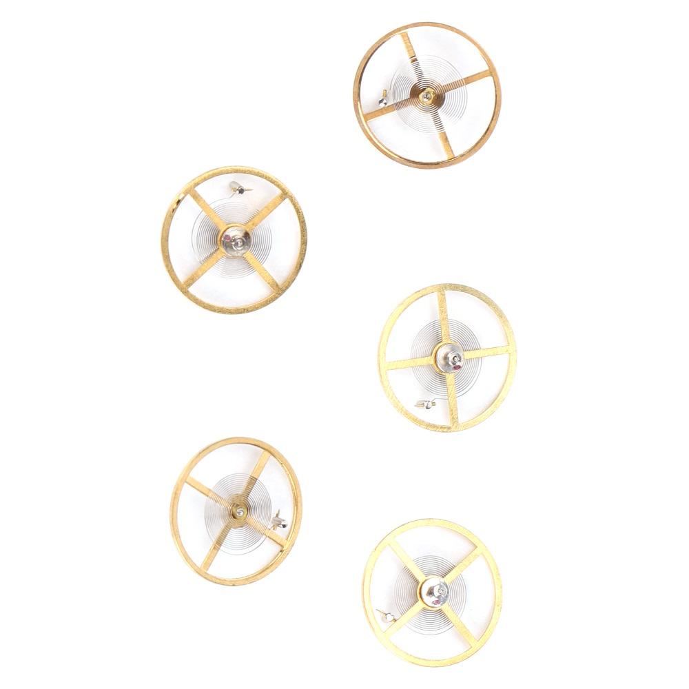 5Pcs Golden Watch Movement Parts Alloy Watch Accessories Watch Repair Parts Watch Repair