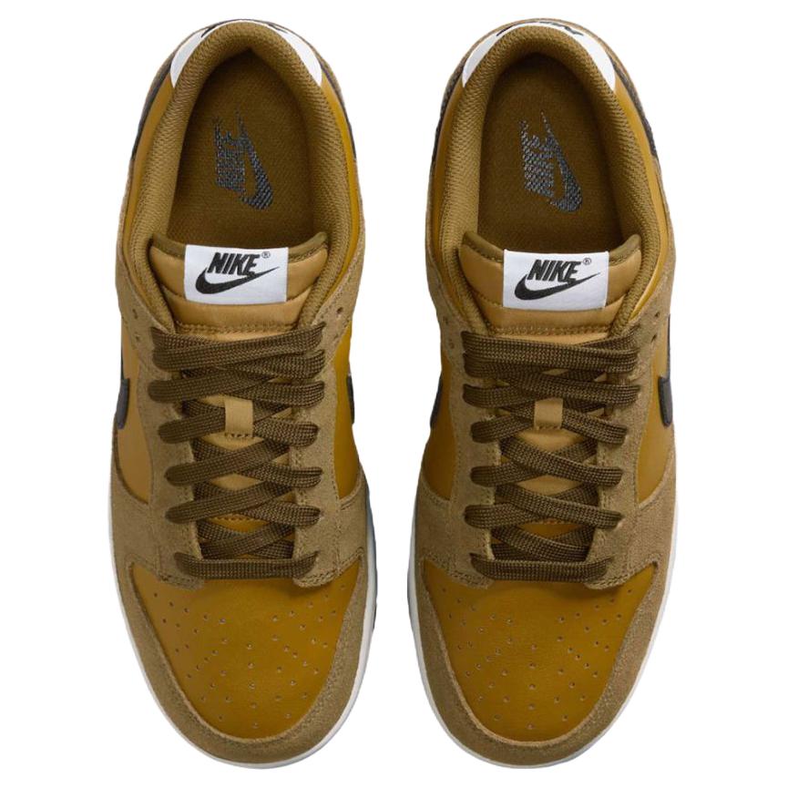 Nike Dunk Low Gum Pack - Ochre Unisex Sneakers Brown Black Olive-Flak IB6399-300