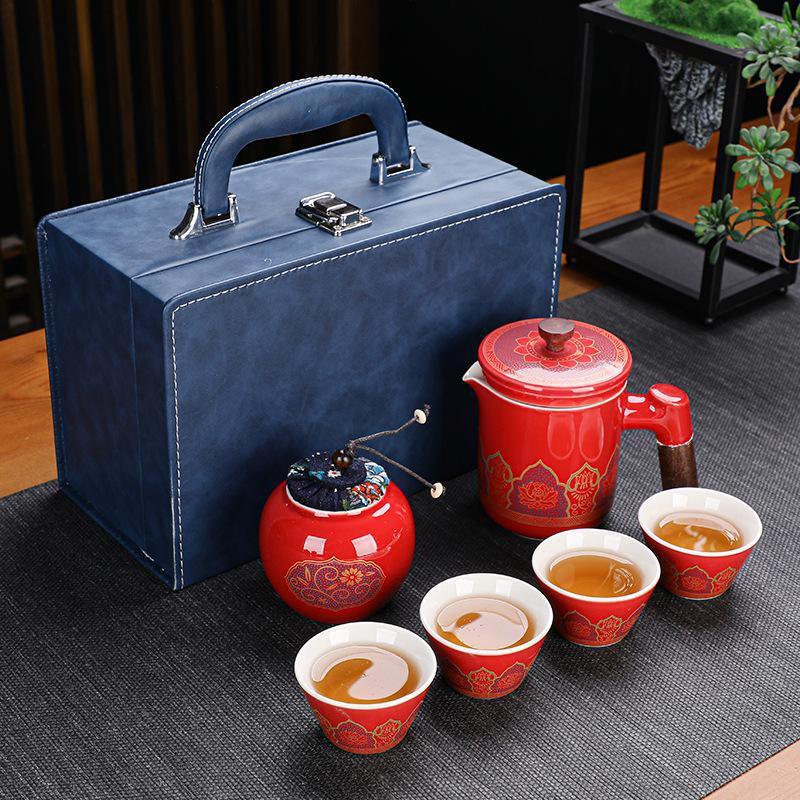 ZISIZ Ji Hong Travel Kung Fu Tea Set