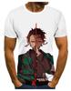 Ghost Annihilation Blade 3D Printed T-Shirt Men's and Women's Summer Fashion Casual Short Sleeve Neutral Harajuku Street Trend Super