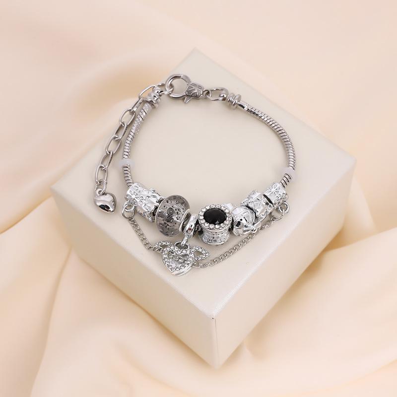 Panjia Ängelvinge DIY Avtagbart Armband – Justerbart Armband i Ins-stil