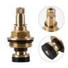 Reliable Brass Faucet Cartridge Replacement Easy To Install Brass Tap Valves Core for Drip Frees Hot & Cold Water Taps