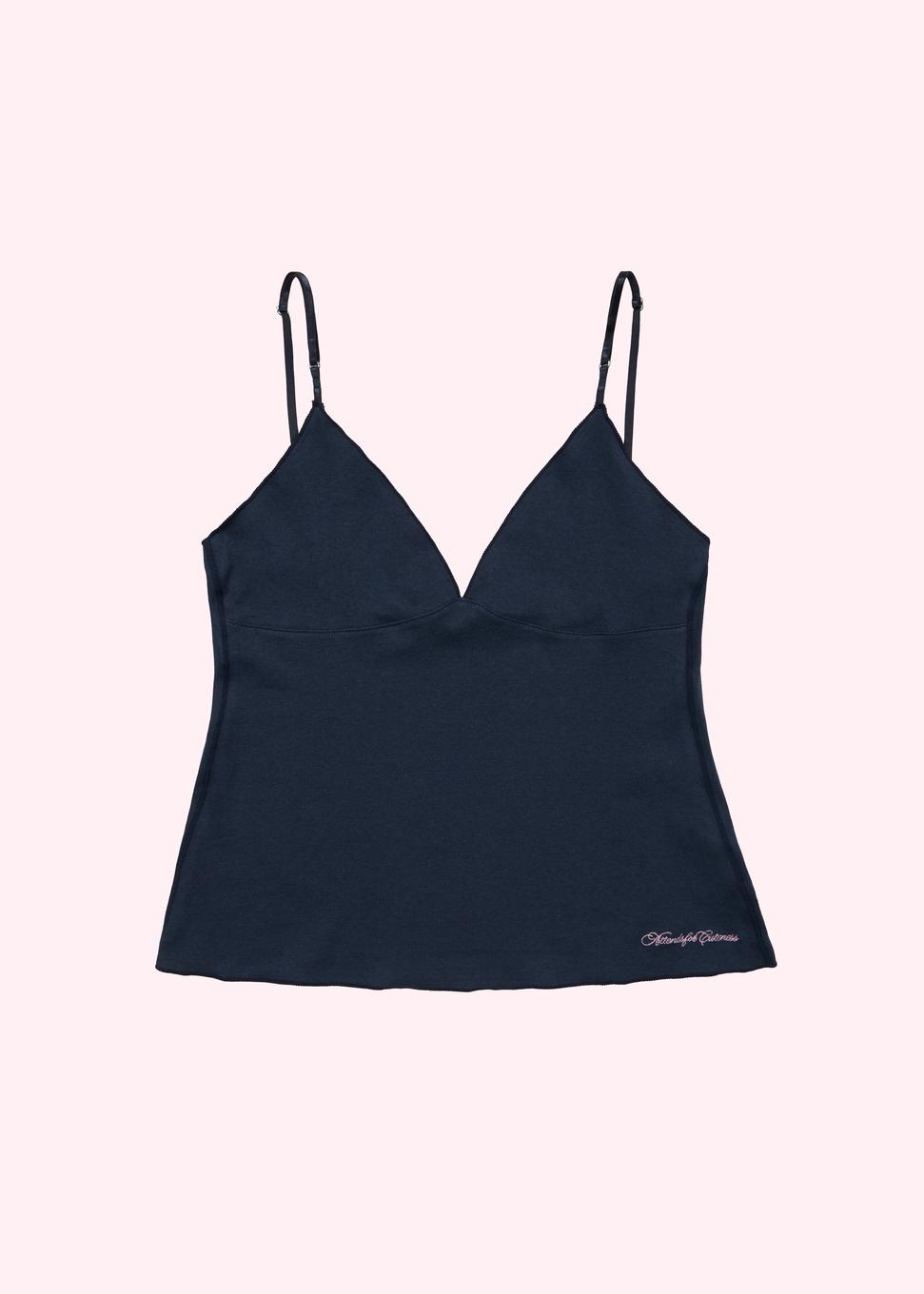 Attens Soft Slip Top (Navy)