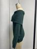 European & American Winter 2025 Women's One-Shoulder Loose Wool Sweater