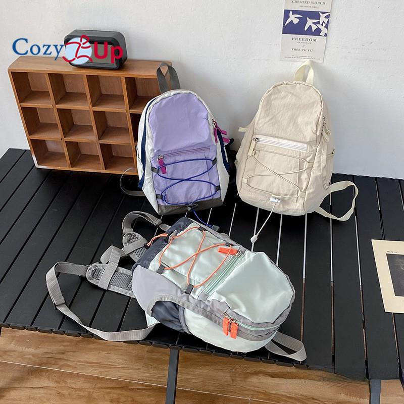 Drawstring Mini Casual Bag Travel Lightweight Backpack for Women