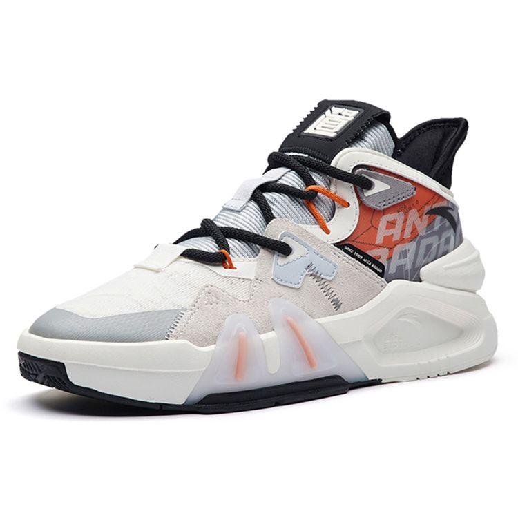 Anta Badass 4 Retro Thick Sole Casual Low Top Sneakers Men Sneakers Mickey-Gray 112238080-3