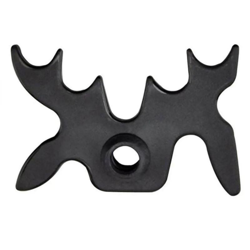 Slip On Cue Bridge for Pool Table Billiard Bridge Head Plastic Black Pool Cue Bridge Head Billiard Cue Bridge Head