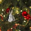 Christmas Tree Pendant Bell Wings Ornament Home Decor