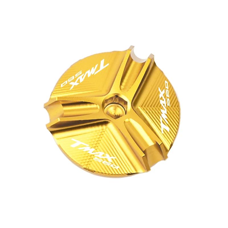 

Motorcycle Engine Oil Cap Bolt Fuel Filler Cap Accessories For Yamaha TMAX 530 T-MAX530 SX/DX 2017 2018 2019 TMAX 560 2020-2025