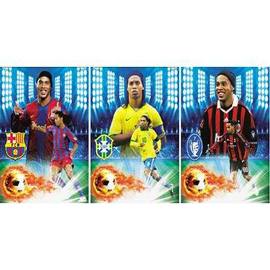 European & American 3D Stereo Sports Poster: Gradient Naked Eye Lenticular Art