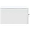 Wall Mounted Nightstand White 34.5 x 33 x 20 cm Engineered Wood