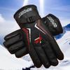 Men's Winter Riding Gloves - Fleece Lined, Thickened, Windproof, Waterproof, Warm for Outdoor Cycling.