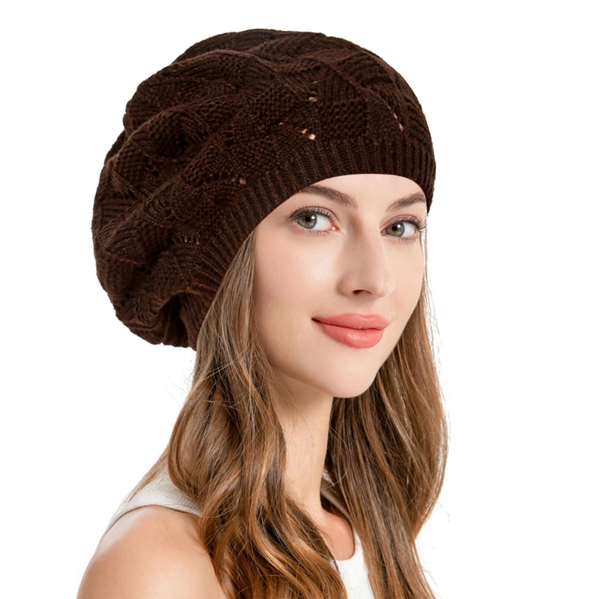 

Лист Цветок, Берет, Универсальный, Ажурный, Шляпа художника