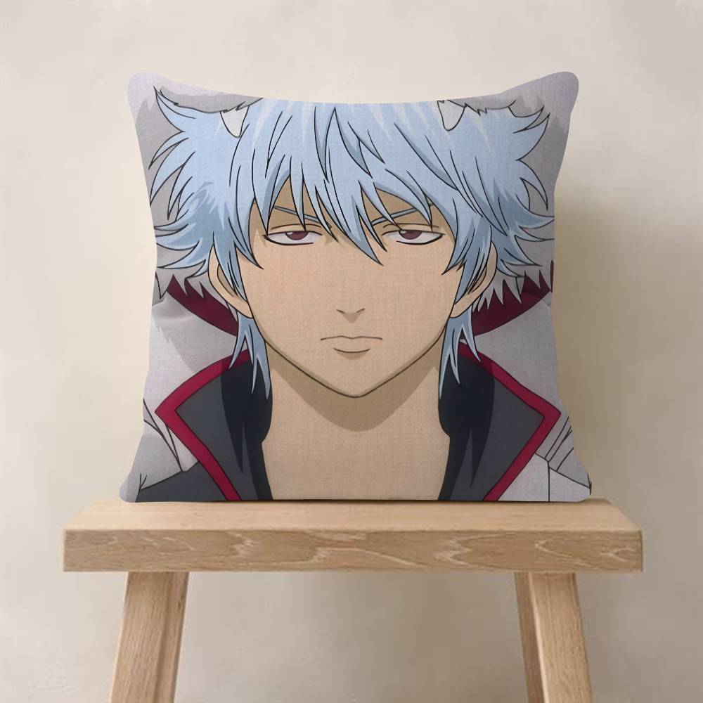 Anime G-GINTAMA Pillowcase Toon Gift Cushion Cover Bedroom Home Sofa Chair Seat Decor Pillow Case