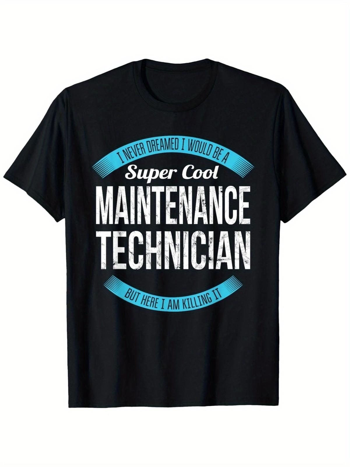 Maintenance Technician T-Shirt Gifts Funny T-Shirt by Maintenance Technicia S разноцветный