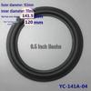 Speaker Repair Rubber Edge: Sizes 1.5/2/2.75/3/4/5/6/7/8/10/12 inches