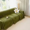 Waterproof Sofa Blanket Multipurpose Solid Color Furniture Cover Durable Fabric Dust-proof Anti-scratch Home Living Room Decor