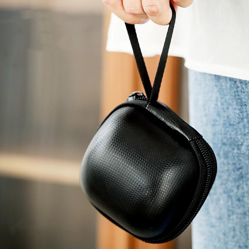 Kung Fu Tee-Set Tragbar Ein Kännchen Zwei Tassen Keramik Schnelle Teetasse