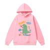 New Style Cartoon Little Dinosaur Bear Children's Sweatshirt Autumn and Winter Warm Children's Hoodie Boy Girl Clothing