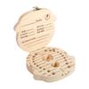 Milk Teeth Wooden Tooth Storage Box Organizer For Kids Baby Save 3 6YEARS Creative Boy & Girl