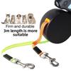 360 Swivel Retractable Dog Leash Reflective Automatic Dog Walkies Lead  For Small Dogs